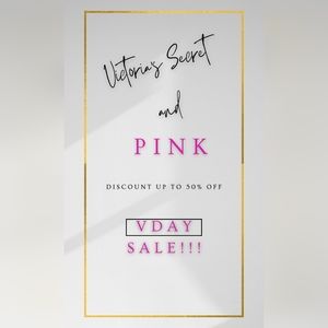 Victoria's Secret and PINK Sale!!💝💖